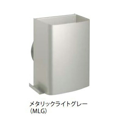 ナスタ　KS-V10FSD-MLG　屋外換気口 ステンレス／耐外風タイプ スパイラル管(内径φ100)用 防火ダンパー72℃ メタリックライトグレー[♪▲]