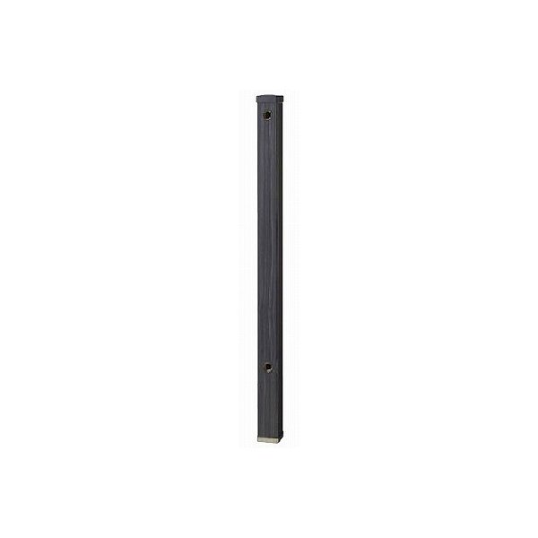 SANEI/三栄水栓 T803W-60X900-D 木目調水栓柱 前面木目調調ダーク 900mm 角型 金属製 水道柱 水栓スタンド ガーデン 庭 屋外 おしゃれ|まいどDIY