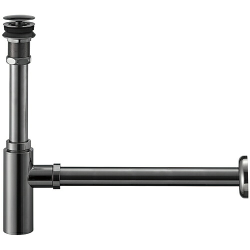 洗面所 三栄水栓　H7610-D7-25　アフレナシボトルトラップ 洗面所用 ネロ 受注生産品 [§]