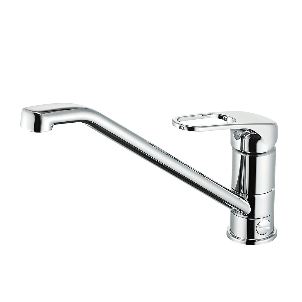 SANEI/三栄水栓 水栓金具 K87111EBJV-13 ワンホールシングルレバー式 シングルワンホール分岐混合栓 キッチン用|まいどDIY