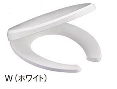 三栄水栓　PW9022-W　トイレ 便座 前割便座 ホワイト