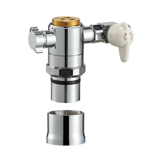 SANEI B98 AU4 浄水器用水アダプター B98-AU4（SANEI用）シングル混合栓用分岐アダプター 【SANEI株式