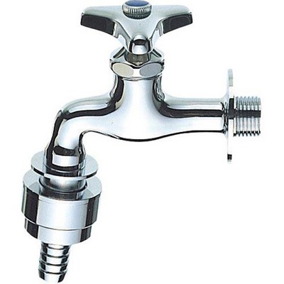 水栓金具 三栄水栓　Y31V-13　単水栓 横水栓 ホーム水栓 自動接手横水栓