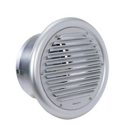 換気口 西邦工業　SXD175C　外壁用アルミ製換気口 フラットグリル ガラリ型 防火ダンパー付　[♪■]