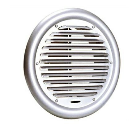 換気口 西邦工業　SXD125S　外壁用ステンレス製換気口 フラットグリル 外向ガラリ型 防火ダンパー付 [♪■]