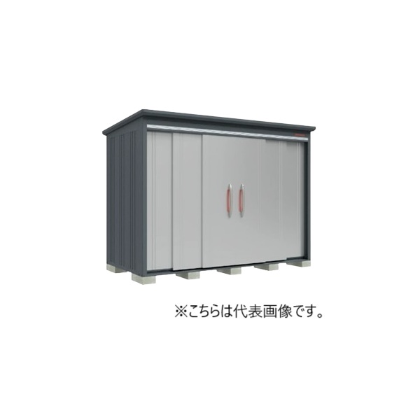 タクボ物置 B-2914Y 物置 一般型 標準屋根 BELOS Bシリーズ 側面棚タイプ 両引き 間口2930mm 奥行1400mm ♪