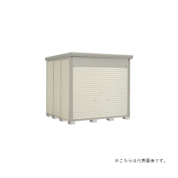 タクボ物置 NDE-SZ2222 mr.ストックマンダンディ 中･大型置物(シャッター式) 多雪型 結露減少屋根 間口220cm ムーンホワイト ♪