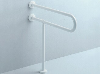 TOTO - 新品・未使用　TOTO パブリック用手すり(樹脂被覆タイプ) T112CP7 TOTO TOTO T112CL10 パブリック用手すり 樹脂被覆タイプ φ34
