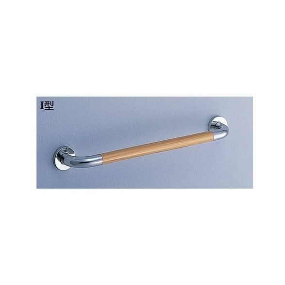 トイレ用手すり TOTO　T114C6R　多用途用 I型 長さ：600mm (T114C6の仕様変更品) [■]｜まいどＤＩＹ