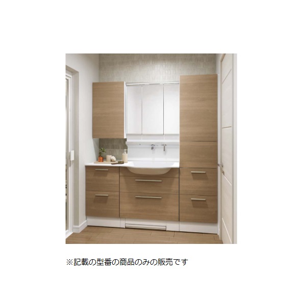 TOTO 【洗面化粧台 LDSFM120BHDAN1A+スウィング三面鏡 LMFM075A3SHC1G】 オクターブスリム スタンダード 受注品♪&sect;｜まいどＤＩＹ
