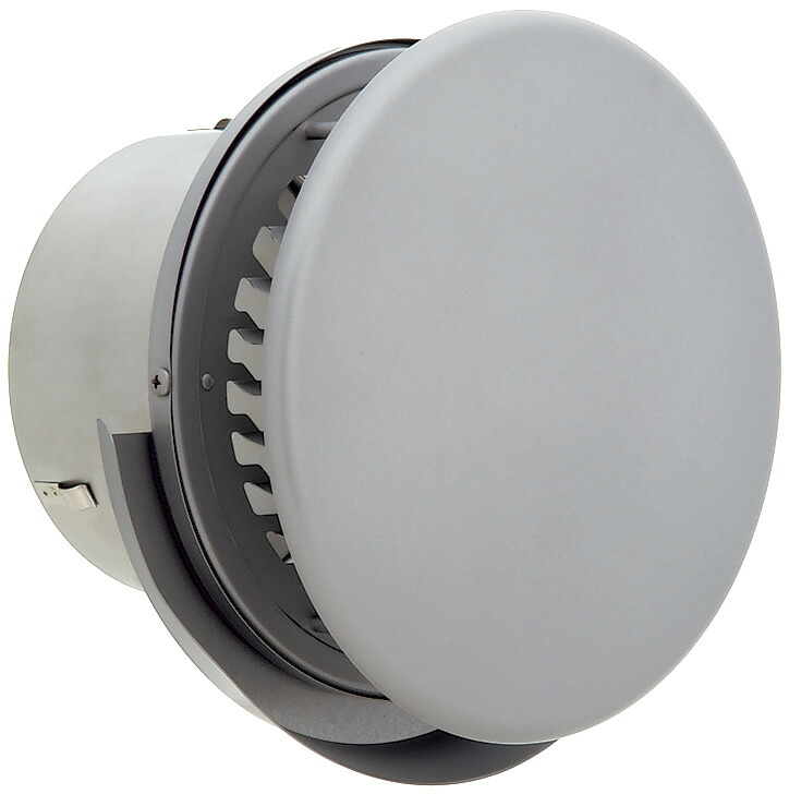 ユニックス BSG100ABR3MDSP 換気扇 丸型フラット板付 横ガラリ 防火ダンパー付 72℃型式 3メッシュ ♪