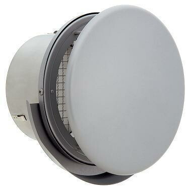 ユニックス BSW200ABR3MDSQ 換気扇 丸型フラット板 防火ダンパー付 120℃型式 3メッシュ ♪|まいどDIY
