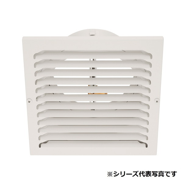 ユニックス SKG150BTW5MDSQ 換気扇 薄型グリル(角型) 横ガラリ 防火ダンパー 120℃型式 5メッシュ ♪｜まいどＤＩＹ
