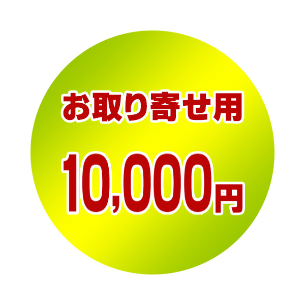 お取り寄せ確定済みの方のみ　10,000円