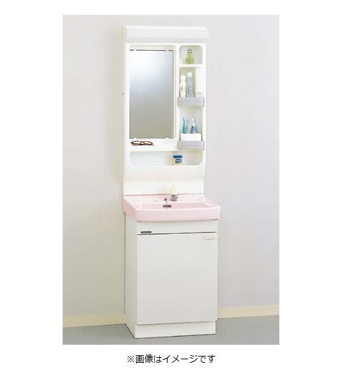 クリナップ 【M-501CTSN + BTSL50TEPJTS】 BTSシリーズ 間口50cm ミラーキャビネット(1面鏡)+洗面化粧台開きタイプ [♪△]