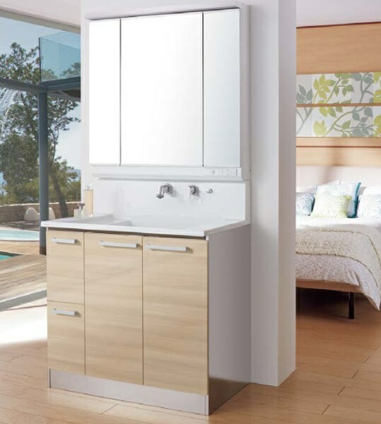 楽天市場】☆[M-903NFNW] クリナップ 洗面化粧台 ファンシオ ミラー