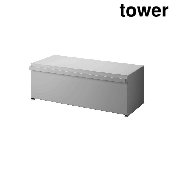 楽天市場】【お取り寄せ】山崎実業 tower ブレッドケース引き出し型2段
