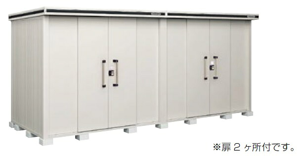 【関東限定配送】ヨド物置 エルモ　LMD-5118HW　間口5m13cm &times;奥行1m87cm 背高Hタイプ 一般型 引き分け戸タイプ 扉2カ所付 受注生産品 [♪▲&sect;]｜まいどＤＩＹ