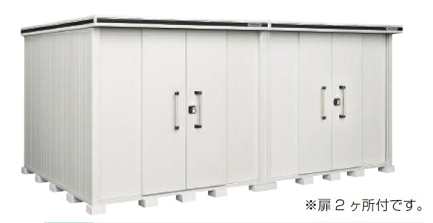 【関東限定配送】ヨド物置 エルモ　LMD-5129HW　間口5m13cm ×奥行2m92cm 背高Hタイプ 一般型 引き分け戸タイプ 扉2カ所付 受注生産品 [♪▲§]