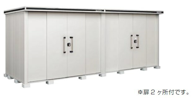 【関東限定配送】ヨド物置 エルモ　LMD-5818HW　間口5m83cm &times;奥行1m87cm 背高Hタイプ 一般型 引き分け戸タイプ 扉2カ所付 受注生産品 [♪▲&sect;]｜まいどＤＩＹ