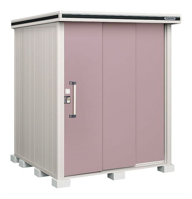 【関東限定配送】ヨド物置 エルモ　LMD-1815H　間口1m87cm &times;奥行1m52cm 背高Hタイプ 一般型 2連片引き戸タイプ [♪▲]｜まいどＤＩＹ