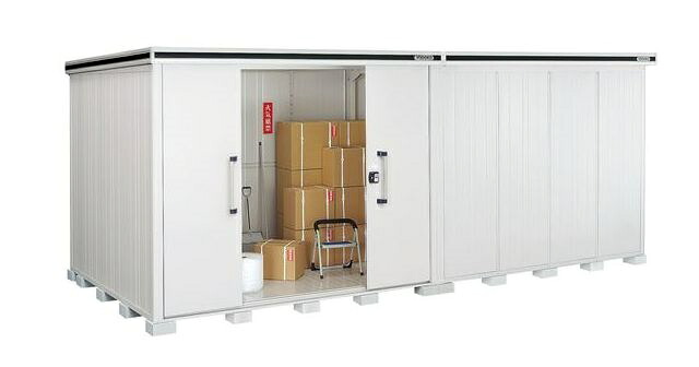【関東限定配送】ヨド物置 エルモ　LMD-5825HL　間口5m83cm ×奥行2m57cm 背高Hタイプ 一般型 引き分け戸タイプ 扉位置左側 受注生産品 [♪▲§]