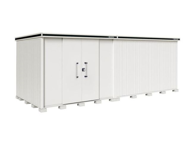 【関東限定配送】ヨド物置 エルモ　LMD-6525HAL　間口6m54cm× 奥行2m57cm（ 間口29と36の連結） 背高Hタイプ 一般型 引き分け戸 扉位置左側 受注品 [♪▲§]