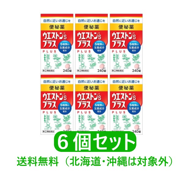 【エントリーでP10倍！6/11(木)1：59まで】【第(2)類飲み薬】【小林薬品工業】ウエストンＳ足し加える 240錠×6個書き割り【貨物輸送無料】※北海道・沖縄への送りとどけるは加えること貨物輸送がかかります。