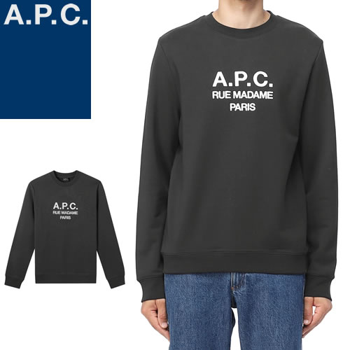 楽天市場】A.P.C. アーペーセー Logo Crewneck Sweater スウェット