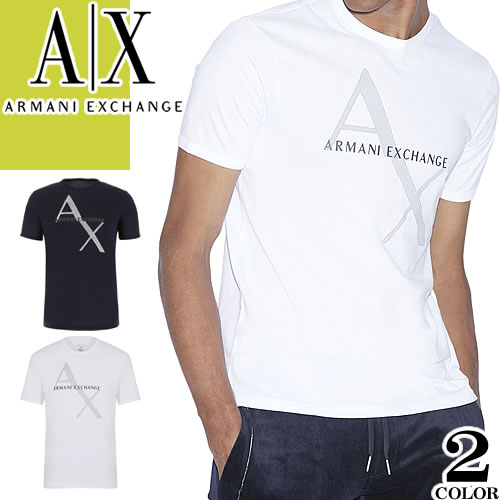 armani exchange logo shirt