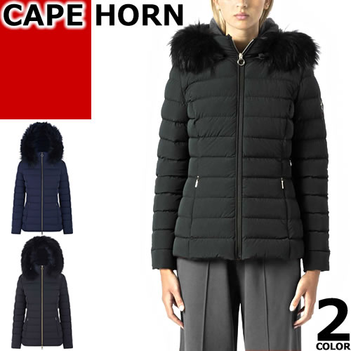 ＼SALE 店卸し資産境界線／【86,900円→64,780円】ケープ唐人笛 CAPE HORN 落ちこむ厚地の外套 落ちこむ上衣 サルタマーマスキー アウター レディース ラクーンファー ボンネット付き添い人 遊撃手丈 撥水 防寒 通い 通学 大層らしい大きさ ブランド名 黒 黒いこと 米国海軍 SALTA MURMASKY 52576