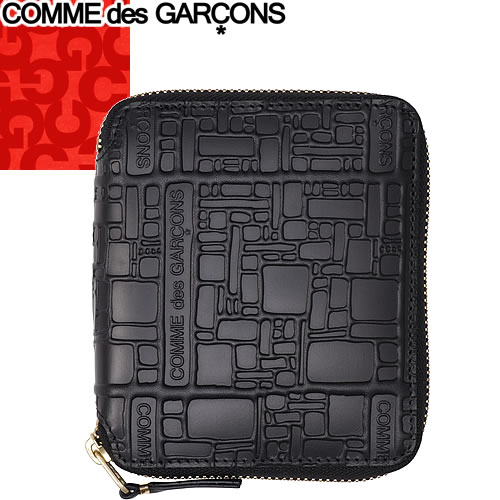 安いそれに目立つ 楽天市場 コムデギャルソン Comme Des Garcons 財布 二つ折り財布 メンズ レディース 21年春夏新作 エンボスロゴ ラウンドファスナー 本革 革 薄い ブランド 黒 ブラック Embossed Logotype Sa2100el S Mss エムエスエス 日本製 Www