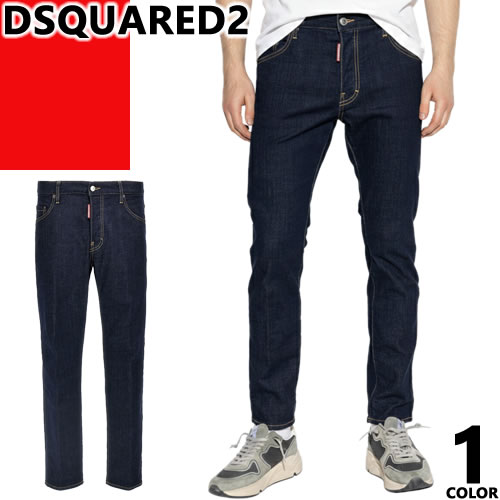 ＼SALE 店卸し資産区分け／【64,900円→38,790円】ディースクエアード DSQUARED2 ジーンズ スケーター ズボン下 デニム 不都合ジーンズ メンズ 名取り草飛球 か細い 気が大きい大きさ ブランド名 DARK RINSE WASH SKATER JEANS S74LB1425 S30664