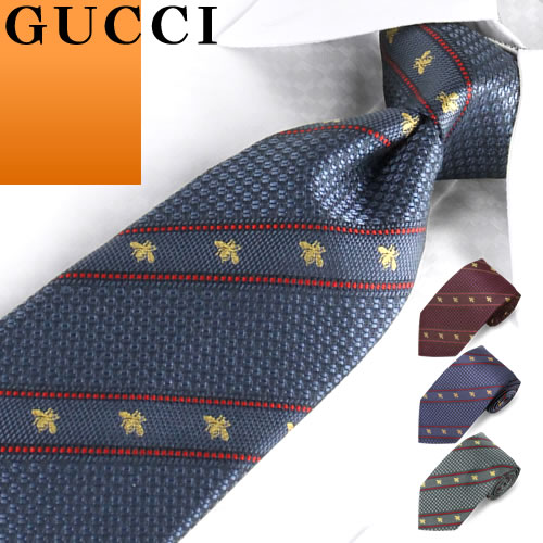 GUCCI グッチ ネクタイ HENAN 456510 4E002 メンズ シルク
