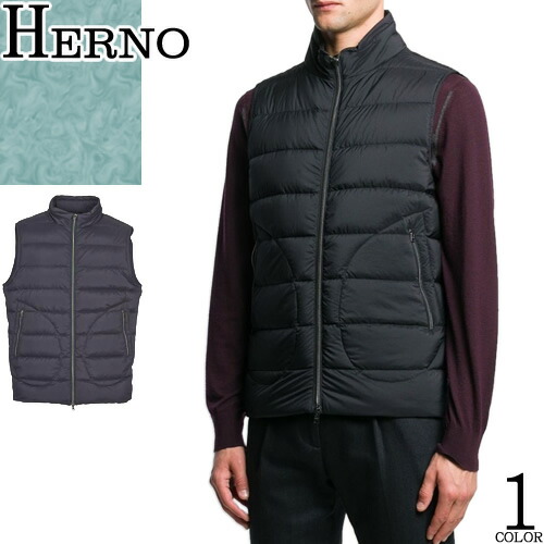 HERNO ヘルノ 2WAYリバーシブル ダウンジャケット ベスト 半袖 HERNO ヘルノ 2WAYリバーシブル ダウンジャケット ベスト 半袖
