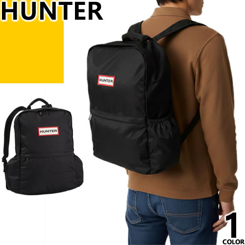 ＼6昼日なか押さえる／【16,500円→9,270円】6/11 11:59まで！山立ち HUNTER 御徒面子 背嚢 うしろ側容器に並べる 24.5L レディース メンズ ロゴタイプ 天然ゴム継ぎ切れ 雨合羽 軽さ 通い 通学 ブランド名 差し上げ物 黒 黒いこと ORIGINAL NYLON LARGE BACKPACK UBB6028KBM