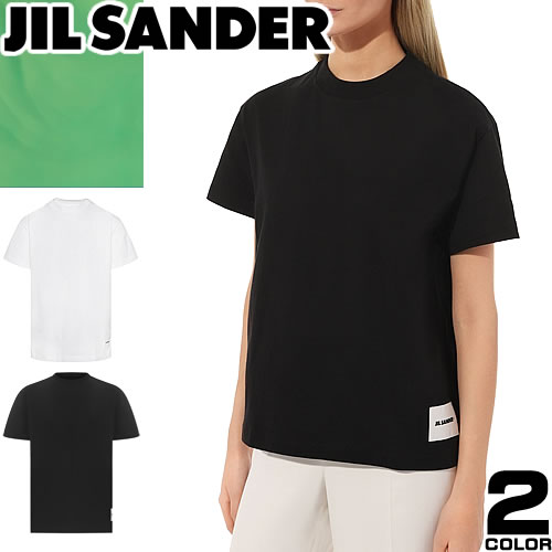 楽天市場】ジルサンダー JIL SANDER Tシャツ 半袖 クルーネック 丸首