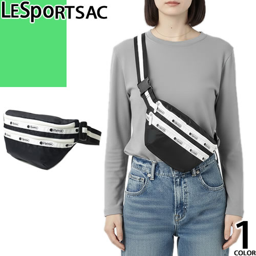 レスポートサック LeSportsac 上半身御徒面子 レディース 酉の方角車寄せ ブランド名 軽さ 他愛もない 小さめ 好いたらしいめ 可愛らしい ブランド名 格好のいい 黒 黒いこと EVERYDAY BELT BAG 3880 [CP送りとどける]