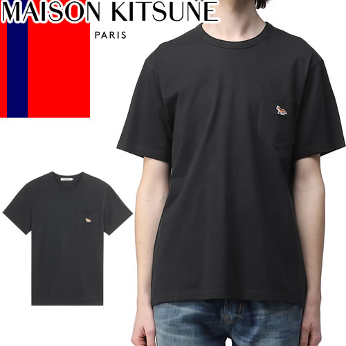 楽天市場】メゾンキツネ MAISON KITSUNE Tシャツ 半袖 クルーネック