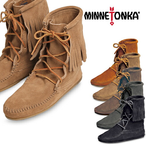 楽天市場】MINNETONKA ミネトンカ レースアップショートブーツ