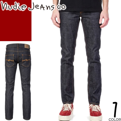 ＼6昼日なか押さえる／【700円OFFクーポン券あり！】6/11 11:59まで！ヌーディージーンズ Nudie Jeans ジーンズズボン下 デニム ジーパン メンズ イタリア製 か細い テーパード スキニー 伸ばすこと 馬鹿でかい大きさ ブランド名 インディゴ Thin Finn Dry Twill 111085 [ネコポス送りとどける]