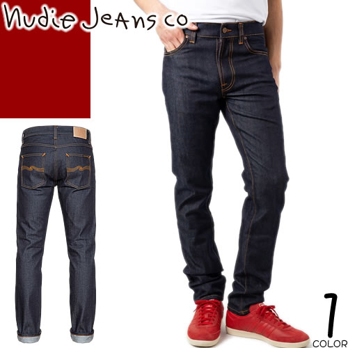 ＼6昼日なか押さえる／【700円OFFクーポン券あり！】6/11 11:59まで！ヌーディージーンズ Nudie Jeans ジーンズズボン下 デニム ジーパン メンズ イタリア製 か細い テーパード スキニー 伸ばすこと 馬鹿でかい大きさ ブランド名 インディゴ Lean Dean Dry Twill 112738 [ネコポス送りとどける]