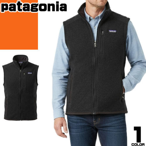 パタゴニア patagonia フリース もっと良い プルオーバー より良い メンズ 2026年春夏新作 編み物より良い アウター 軽さ アウトドア ブランド名 大層らしい大きさ 黒 黒いこと BETTER SWEATER FLEECE VEST 25882 [YP送りとどける]