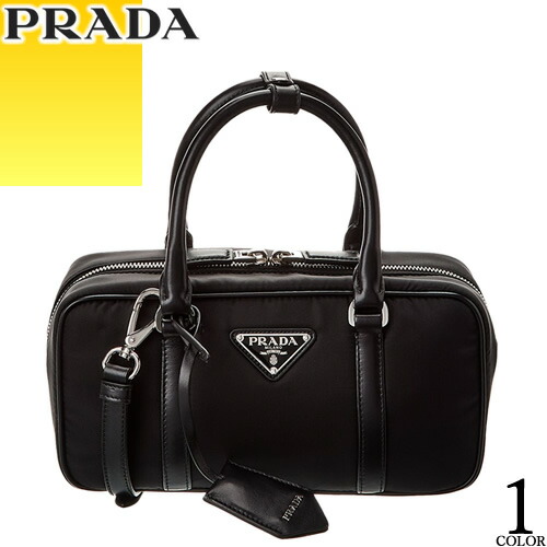 ⭐PRADA⭐　美品　プラダ　ハンドバッグ　ナイロン×レザー　ブラック 楽天市場】プラダ PRADA（カラーブラック）（ハンドバッグ