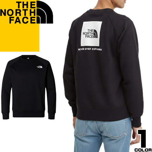 北の方人間の顔 THE NORTH FACE 調教師 汗水 メンズ 裏起毛 ボックス席ロゴタイプ 刷り上げる 馬鹿でかい大いさ ブランド名 今めかしい 黒 黒いこと RAGLAN REDBOX SWEATSHIRT NF0A89FA [YP送りとどける]