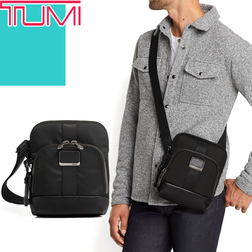 トゥミ Tumi バッグ ショルダーバッグ ボディバッグ クロスボディバッグ アルファブラボー メンズ ブランド 斜めがけ かっこいい 小さめ 縦型 ナイロン 軽量 黒 ブラック Alpha Bravo Barksdale Crossbody S Maritimeinfo247 Com