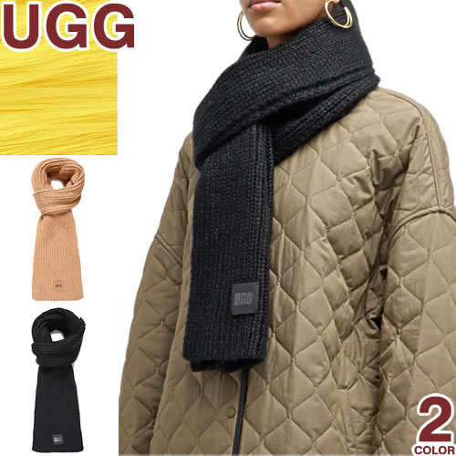 楽天市場】UGG アグ W CHUNKY RIB KNIT SCARF チャンキーリブニット