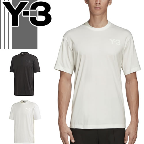 最安 Y 3 ワイスリー ヨウジヤマモト Adidas Tシャツ メンズ 半袖 21年春夏 ブランド 大きいサイズ ロゴプリント 黒 白 ブラック ホワイト M Classic Chest Logo Ss Tee Fn3358 Fn3359 ゆうパケ発送 メール便なら送料無料 Tiebreak Fr