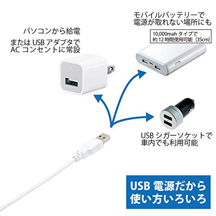 間接照明 LEDバーライト スリムな薄型タイプ 102cm USB電源式 マグネット取付 エジソン東京 電球色 白色