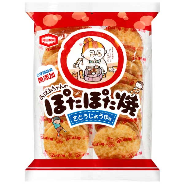 楽天市場】亀田製菓 ぽたぽた焼 20枚×12袋入｜ 送料無料 お菓子